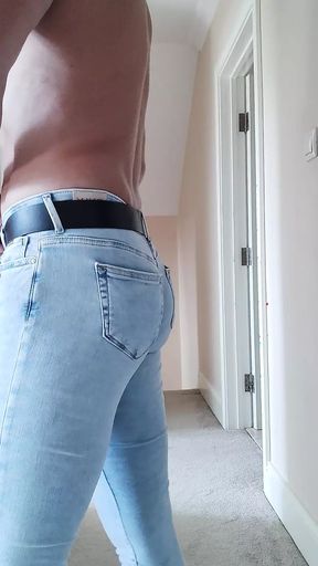 I take my skinny tight jeans for date
