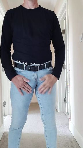 I take my skinny tight jeans for date