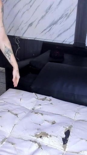 A Burning Girl Is Fucked in the Ass