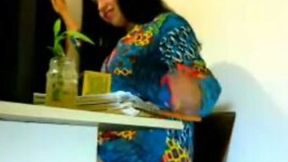 My breathtakingly hot Indian GF loves getting horny for me at work
