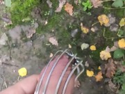 Ginger pissing in public compilation