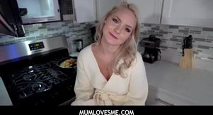 Stepmom's Kitchen Surprise: Lisey Sweet's Tempting Encounter with Her Stepson