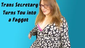 Trans Secretary Turns You Into a Faggot