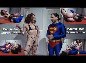 Evil VeVe vs Super Frankie: Mixed Wrestling & Domination (May 2025)