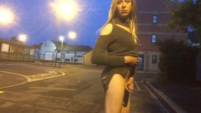 No knickers crossdresser