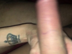 Big cock tranny masturbates on cam