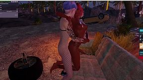Femboy love tgirl anal