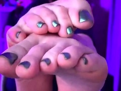 Exotic brunette hardcore foot fetish fuck