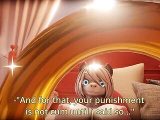 Mama Ankha tries to tease 2B by cockring her but get creampied