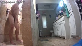 Masterbating in the shower