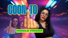 Goon To Middle Finger