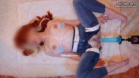 Namis Messy Night With A Machine