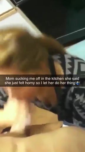 MILF mom jerks off cock in slutty solo scene