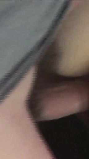 Memorable moment from &quot;Sexy MILF shows and lets neighbor boy touch her pussy tits. Then she got up doggystyle, guy inserted&quot;