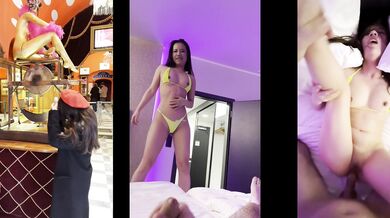 Lulu Wild - Asian Pusyy Fucked Hardcore and Creampied until She Squeled like a Pig