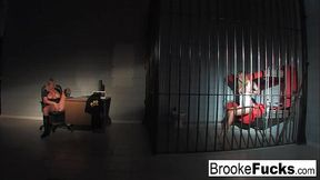 Watch Brooke Brand Banner be both the Cop and the Inmate