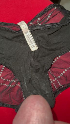 Cum on wife's panties 54