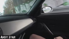 Parking Lot Slut Fucked and creampied without Condom