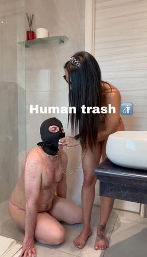 Human trash 🚮