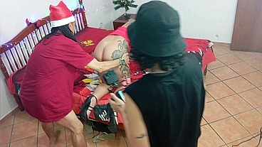 Festinha de especial de Natal 2924 com luara sonza e Ágatha e myke brazil