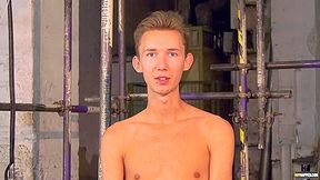 Submissive Twink Jay Mc Dally Restrained For Bdsm