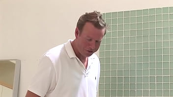 Adrianna Nicole Gets Down On Her Knees In The Shower For A Hot Dp Threesome