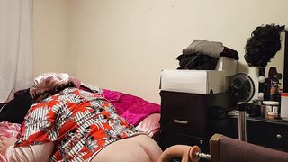 Xxl big-boobed crossdresser nurses aid is getting her butt drilled by a hefty fuck stick