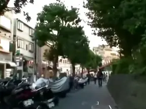 Seductive Japanese Maiden Bends Over for Hardcore Pussy Licking Action