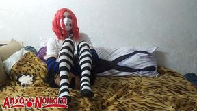 anya - first time, i ll just show my legs in stockings a little bit