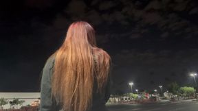 Italian Long Hair Smoking Outside Late at Night Smoker Smoke