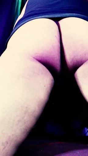 I Smash Amanda Plz in Black Fishnet Bodysuit