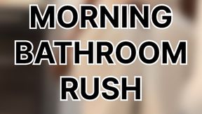 Bathroom Interrupted: Dirty Socks & No Privacy