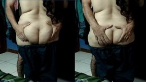 Big Ass Homemade Desi Indian Hindi Bhabhi's Sexy Body and Fucking Session