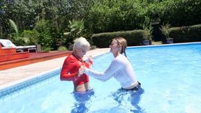 Wet Pool Fight – Tatiana & Peyton