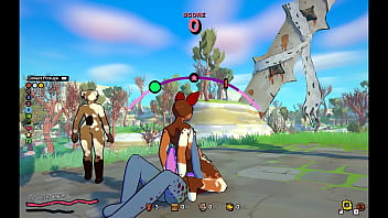 Daggan Pink [ Hentai Game ] Ep.1 outdoor futanari ORGY !