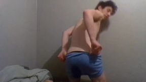 Glass Buttplug Stuffing My Asshole Rough &amp; Licking and Sucking It Clean