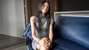 ”Skinny Brunette Latin Fucked Raw”