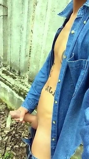 Filling Used Condom with Cum Again