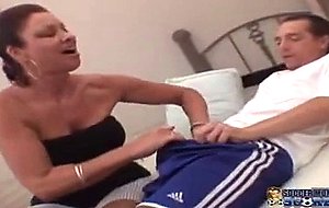 Latina MILF riding a cock