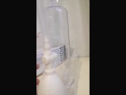 GRAN VERGA (Bomba de POTENCIA) masturbación con eyaculación