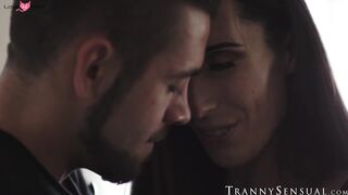 Transgender Babe Melanie-Brooks Skypes Her Stepbrother For A Hot Fuck