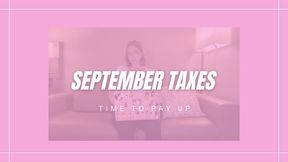 September Taxes 2023