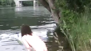 apa befalls Christin When She Takes A Nude Hot tub Into The middle of Nowhere