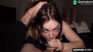 Petite Blonde Teen Destroyed Gushing Choked by Ex Big Dick