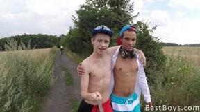 ”Charming Twinks Enjoying a Adventure Holidays”