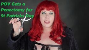 *1280x720* Cheating POV Gets a Penectomy for St Patricks Day MP4