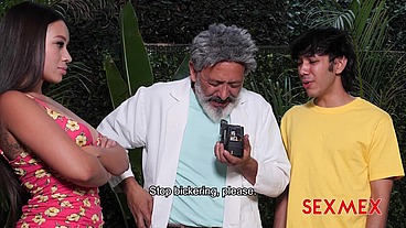 SEXMEX - HOTTIE GETS FUCKED BY AN EVIL CLONE . Daniela Andrea Rick Y Martin