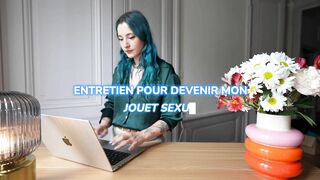 Entretien D'embauche Pour être Mon Jouet Sexuel - POV Role Play Par Une Française Poilue