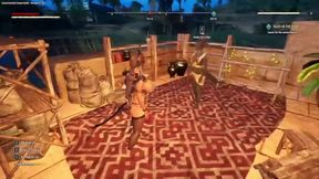 Finally defeated the guardian with giga cock and monstrous orgy