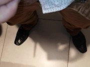 Changing room jerk off